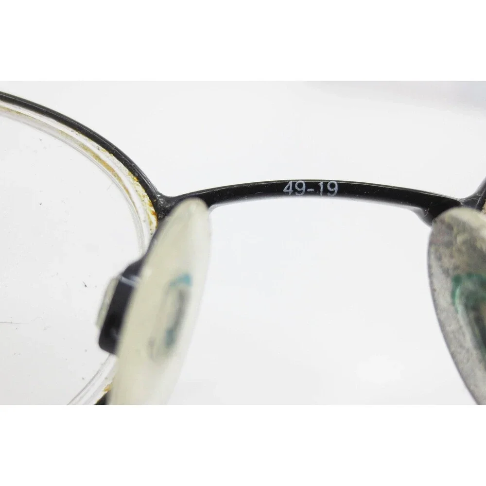 Sakura 151 Eyeglasses Brown Oval Metal Frames 49-19-140 Eyewear Demo Lenses